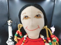 native cloth doll lc face